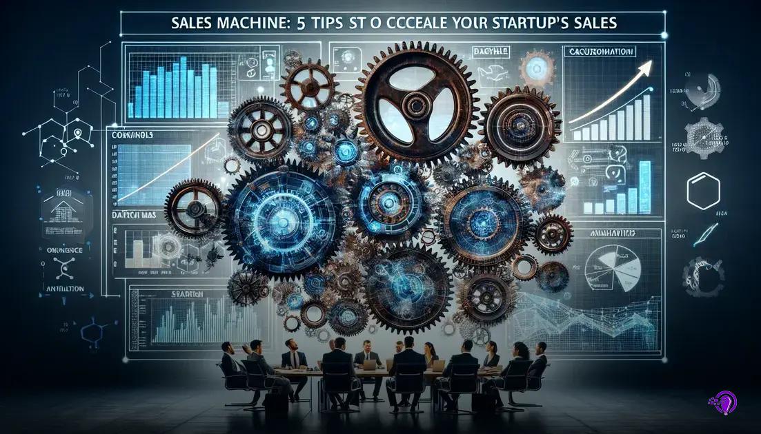 Máquina de Vendas: 5 dicas para escalar as vendas da sua startup